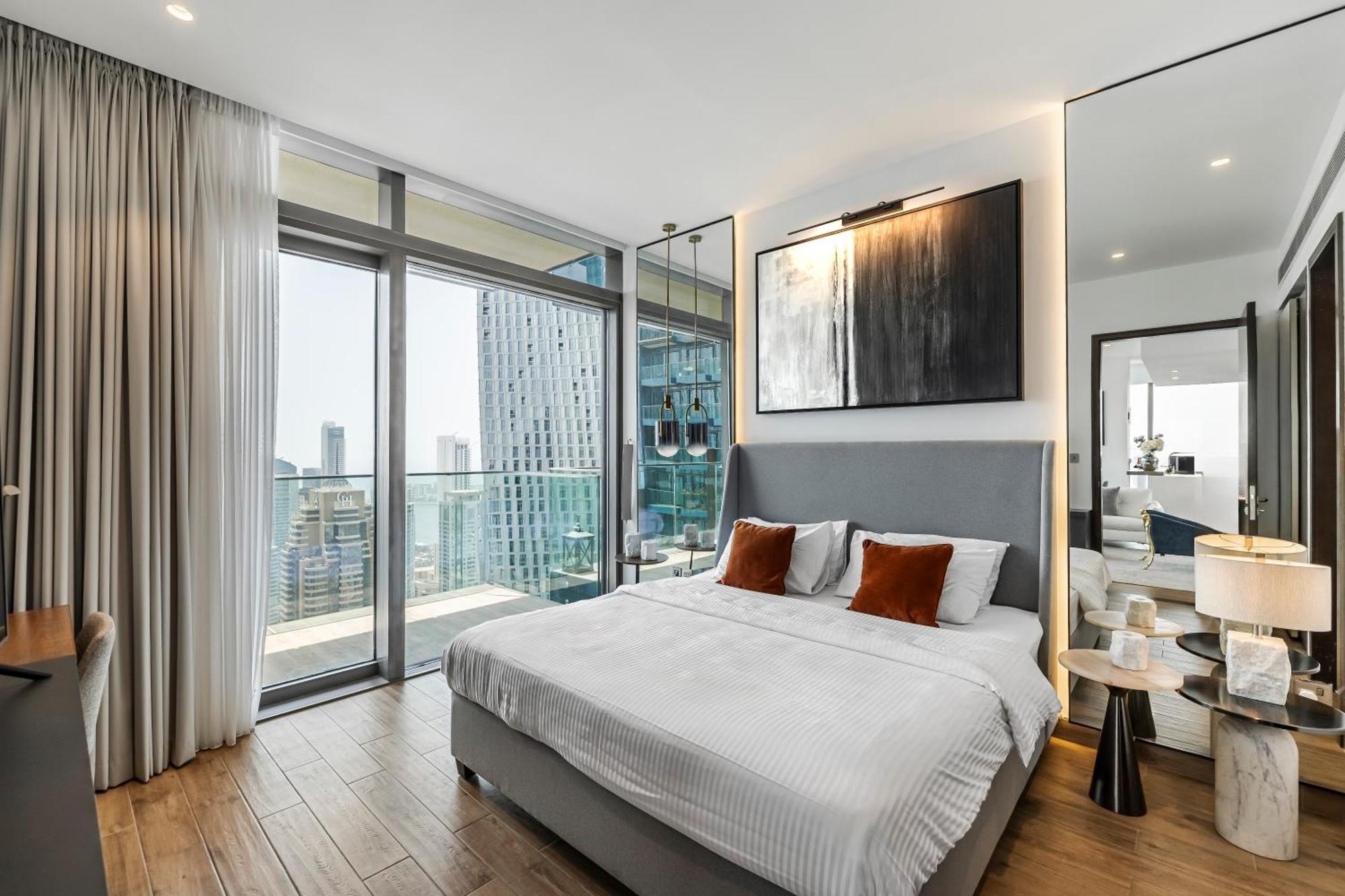 Apartment 2Br Marina Gate 3 High Floor Marina View
